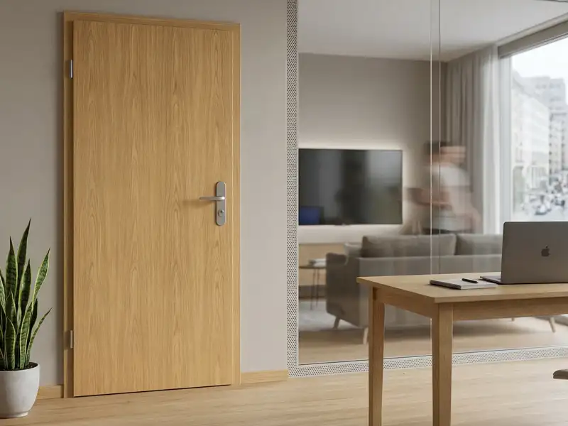 Funktionstüren für erhöhte Schallschutz-Anforderungen