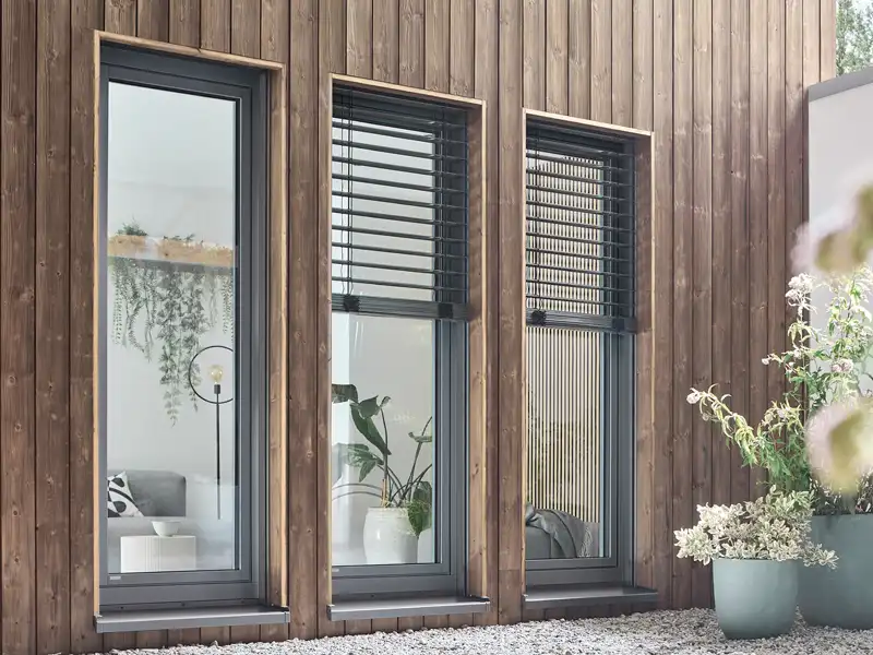 Kunststoff-Aluminium-Fenster