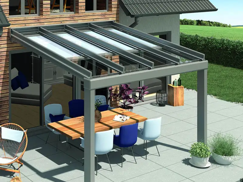 Terrassendach in Kiel von BeFa