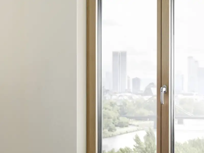 Holzfenster Detailaufnahme