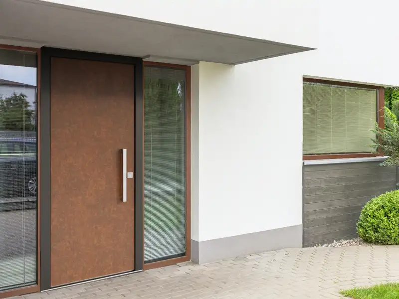 Holz-Aluminium-Haustüren