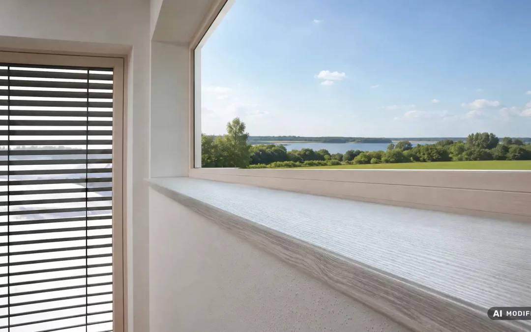 Fensterbänke Material und Einbau